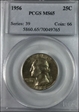 1956 25C MS65
