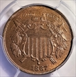 1867 2C MS64BN
