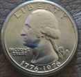 1976 S quarter dollar 