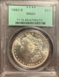 1880-S $1 MS65