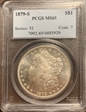 1879-S $1 MS65