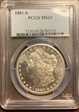 1881-S $1 MS65