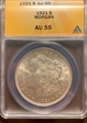 1921 $1 Morgan AU 55