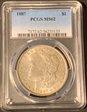 1887 $1 MS62