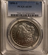 1890-S $1 AU55
