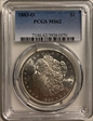 1883-O $1 MS62