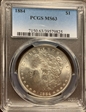 1884 $1 MS63