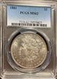 1881 $1 MS62
