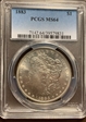 1883 $1 MS64