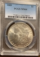 1889 $1 MS64