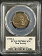 1999-S 25C New Jersey PR70DCAM