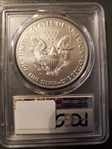 2018-W $1 Burnished Silver Eagle SP70