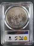 2020-W $1 Burnished Silver Eagle SP70