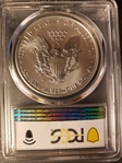 2011-W $1 Burnished Silver Eagle SP70