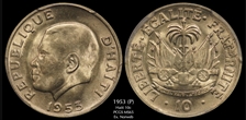 1953 10C MS65
