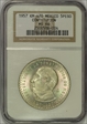 1957-Mo 5 Peso Constitution MS66