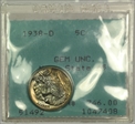 1938-D 5C Buffalo MS65