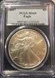 2007 $1 Silver Eagle MS69