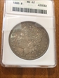 1880 $1 MS62