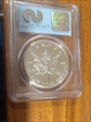 1989 $5 10th Ann Maple Leaf/Ag PR69DCAM