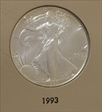 1993 $1 Silver Eagle MS65