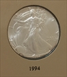 1994 $1 Silver Eagle MS65