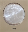 1995 $1 Silver Eagle MS65