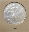 1996 $1 Silver Eagle MS65