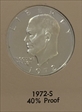 1972 $1 Silver PR63