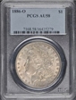 1886-O $1 AU58