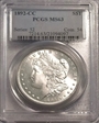 1892-CC $1 MS63