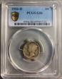 1916-D 10C G6