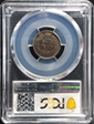 1864 1C Copper-Nickel AU58