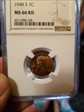 1948-S 1C MS66RD