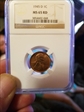 1945-D 1C MS65RD