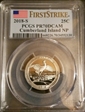 2018-S 25C Cumberland Island NP First Strike PR70DCAM