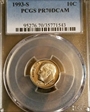 1993-S 10C Clad PR70DCAM