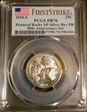 2018-S 25C Pictured Rocks NP-Silver Rev PR 50th Anniversary Set First Strike PR70