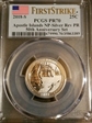 2018-S 25C Apostle Islands NP-Silver Rev PR 50th Anniversary Set First Strike PR70