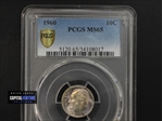 1960 10C MS65