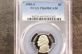 1985-S 5C PR69DCAM