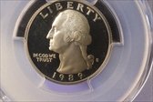 1989-S 25C PR69DCAM