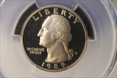 1989-S 25C PR69DCAM