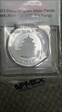 2023 10 Yn Panda Silver First Day of Issue MS70