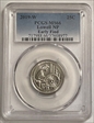 2019-W 25C Lowell NP Early Find MS66