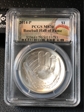 2014-P $1 Baseball Hall of Fame MS70