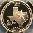 2004-S 25C Texas Silver PR69DCAM