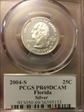 2004-S 25C Florida Silver PR69DCAM