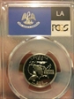 2002-S 25C Louisiana Silver PR69DCAM
