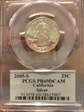 2005-S 25C California  Silver PR69DCAM